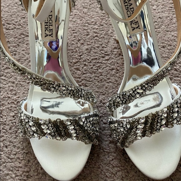 Satin Wedding Shoes - Picture 3 of 3